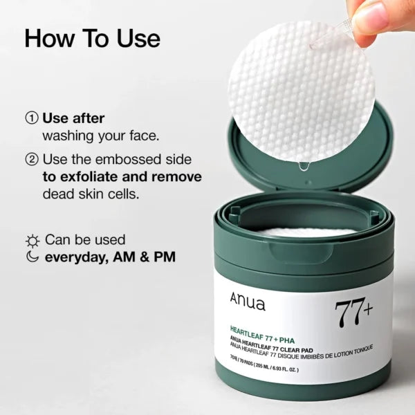 Anua Heartleaf 77% Clear Pad -