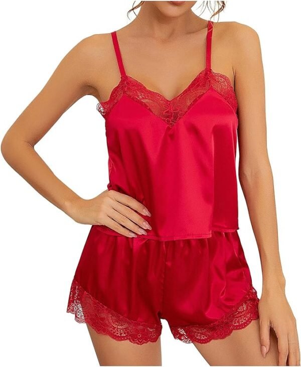 Lingerie Set Bra Panty Set Appliques Cut Out Naughty Role Play Pajamas -