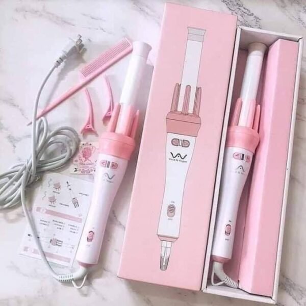 Automatic Hair Curler Spin 360° Rotating Hair Styling Roller Auto Wavy Iron 30s Instant Ceramic Heat Wand -