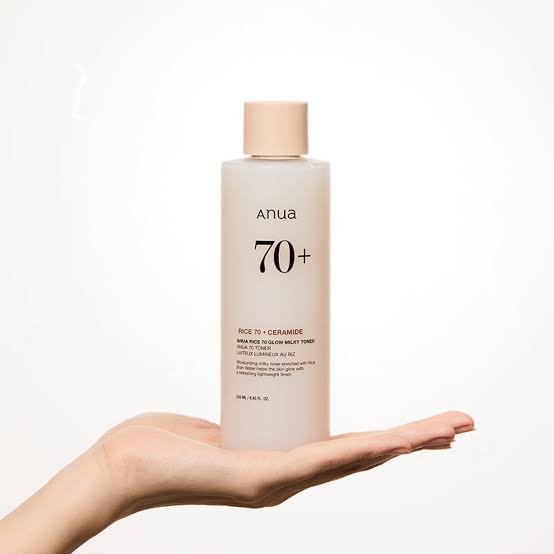 ANUA Rice 70 Glow Milky Toner (250ml) -
