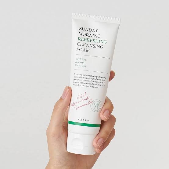 Axis-Y Sunday Morning Refreshing Cleansing Foam 120ml Korea -