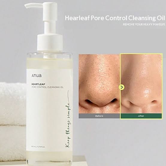 Anua Heartleaf Pore Control Cleansing Oil 200Ml Korea -