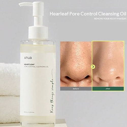 Anua Heartleaf Pore Control Cleansing Oil 200Ml Korea -