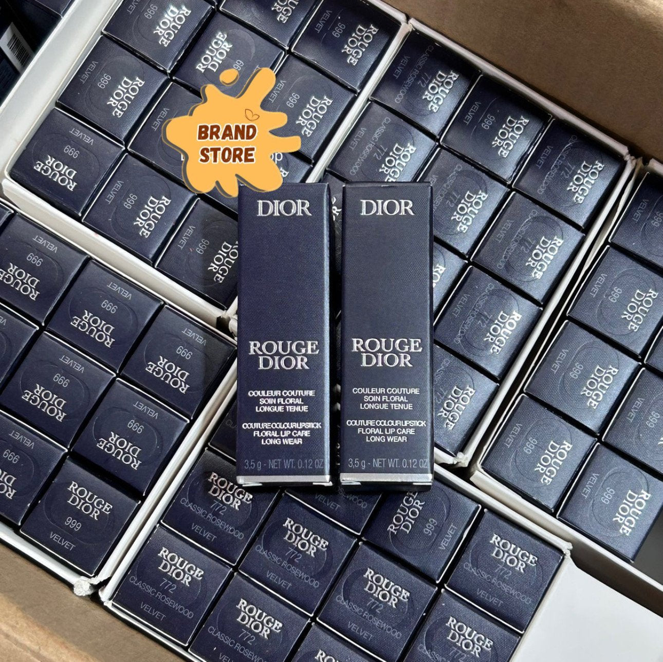 DIOR ROUGE LIPSTICK FLORAL LIP CARE (3.5g)