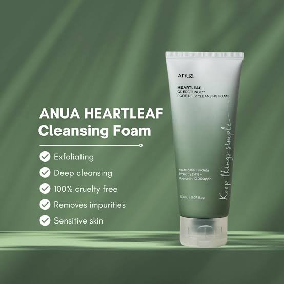 ANUA HEARTLEAF QUERCETINOL PORE DEEP CLEANSING FOAM KOREA150ml - AM Store