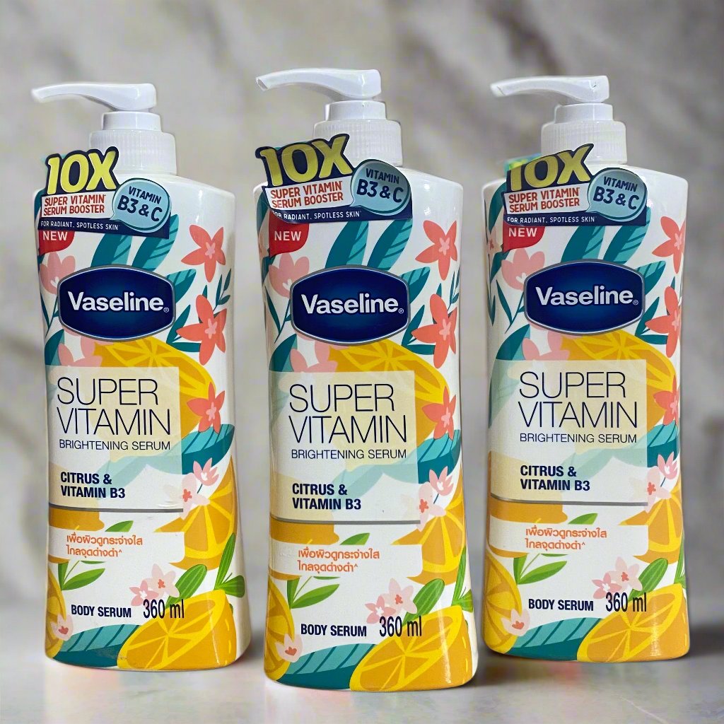 Vaseline Super Vitamin Citrus and Vitamin B3 Serum 360ml.