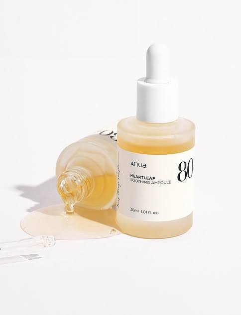 Anua Houttuynia Cordata 80% Moisture Soothing Ampoule Korea -