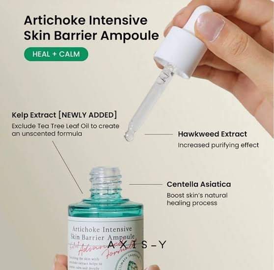Axis-Y Artichoke Intensive Skin Barrier Ampoule Korea -