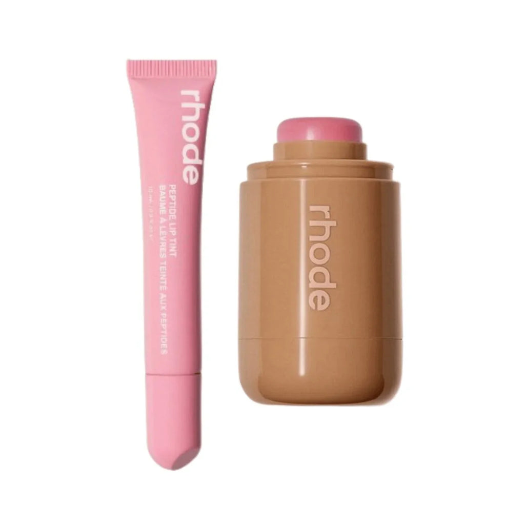 RHODE | piggy Pocket Blush & ribbon Peptide Lip Tint Duo -