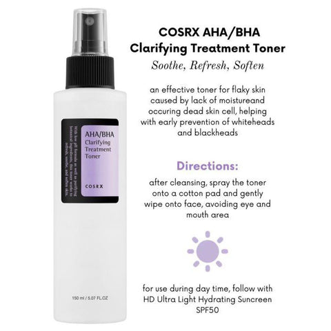 COSRX AHA BHA Clarifying Treatment toner 150ml