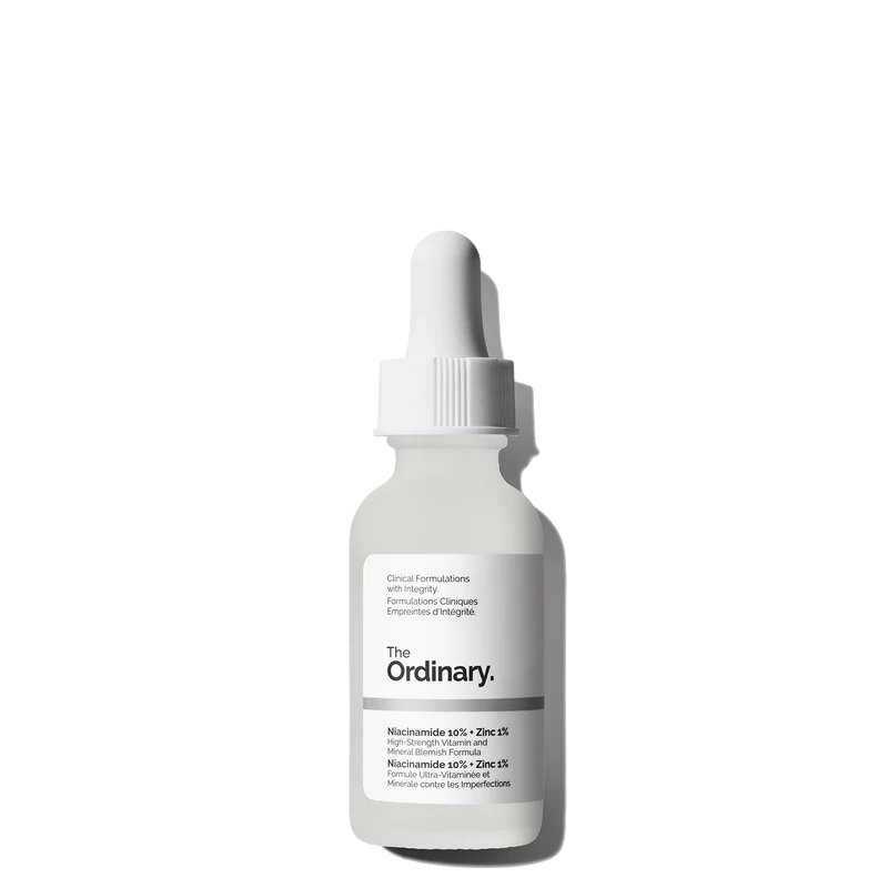 The Ordinary Glycolic Acid 7% Exfoliating Toner+ the ordinary Niacinamide 10% + Zinc 1%