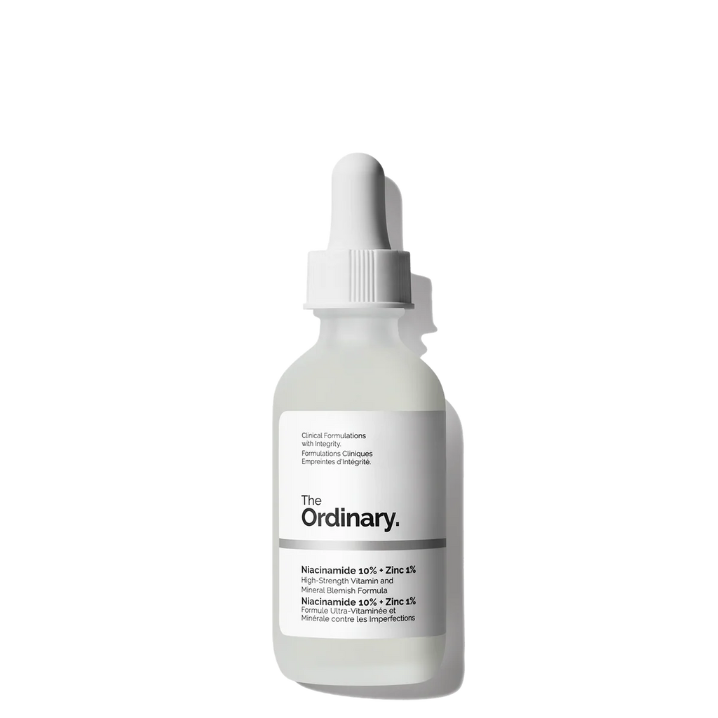 The Ordinary Glycolic Acid 7% Exfoliating Toner+ the ordinary Niacinamide 10% + Zinc 1%