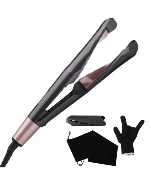 Unique Twisted Plate 2 in 1 Hair Curling