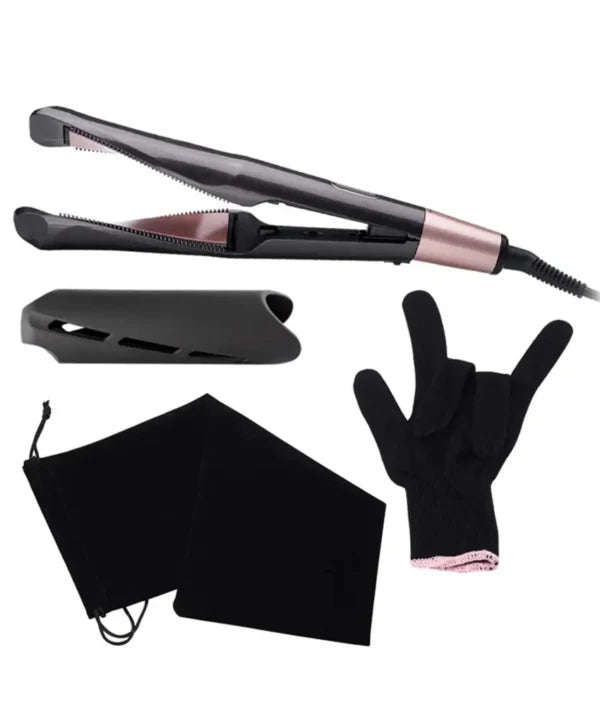 Unique Twisted Plate 2 in 1 Hair Curling